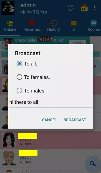 Random Chat (worldwide) screenshot 2
