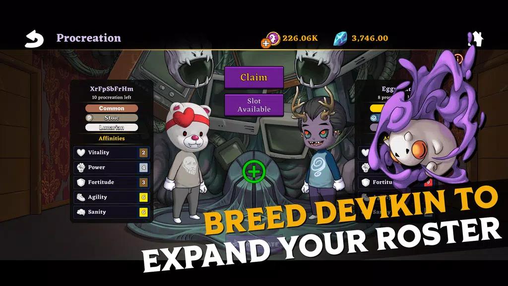 Devikins: RPG/ NFT/Crypto Game屏幕截圖2