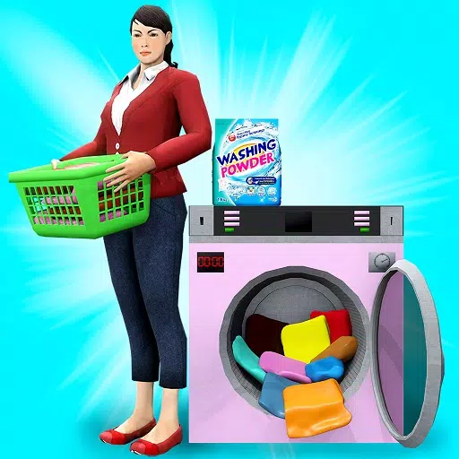 Laundry Shop Manager Game