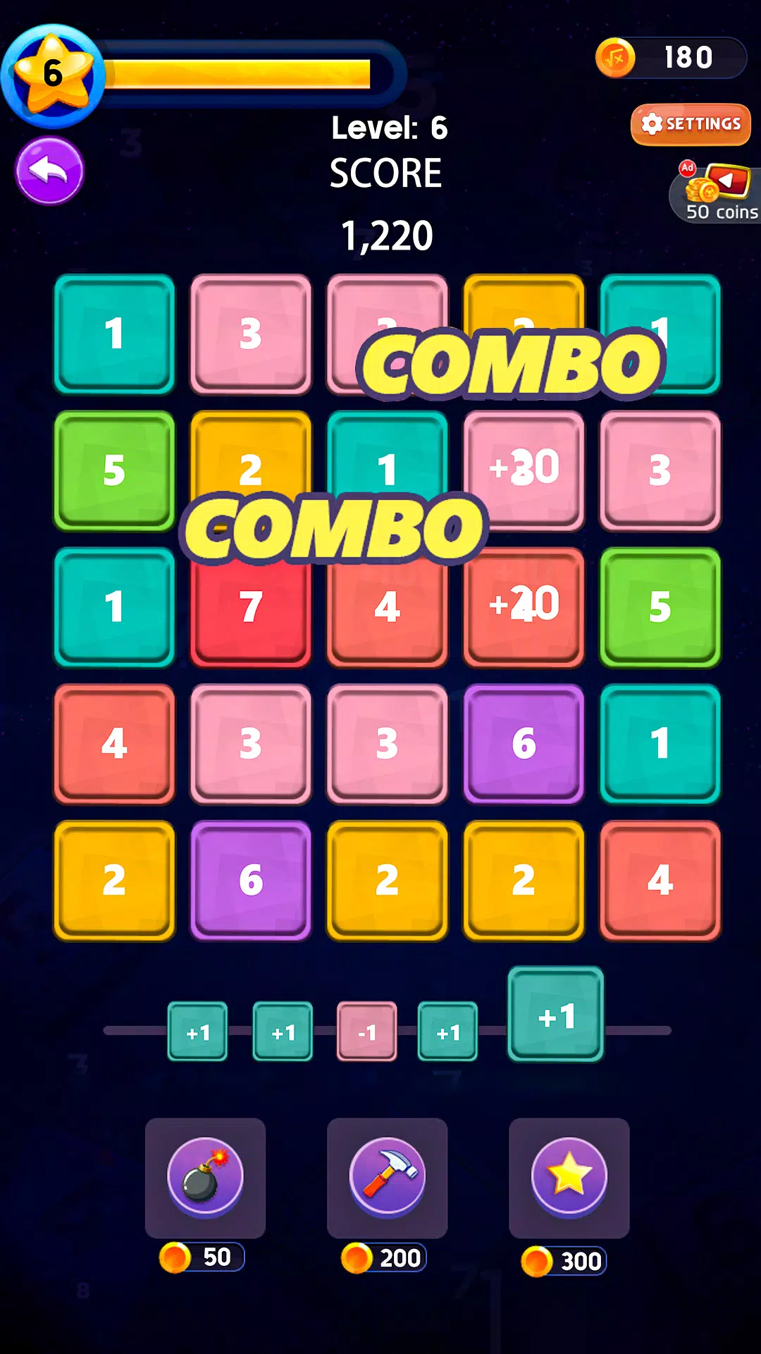 Number Merge Puzzle Match screenshot 1