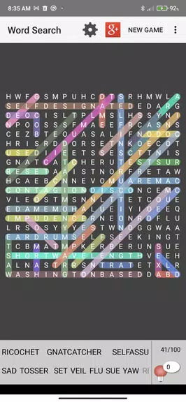 Screenshot Word Search Puzzle 2
