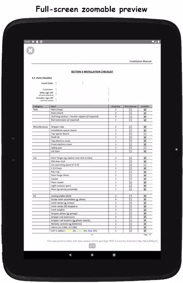 Fill and Sign PDF Forms स्क्रीनशॉट 3