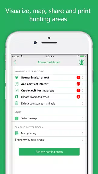 Hunting Map, the GPS for hunters capture d’écran 2