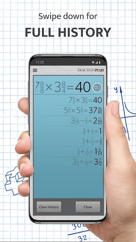 Fraction Calculator Plus Screenshot 0