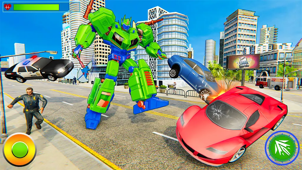 Robot Hero City Battle screenshot 0