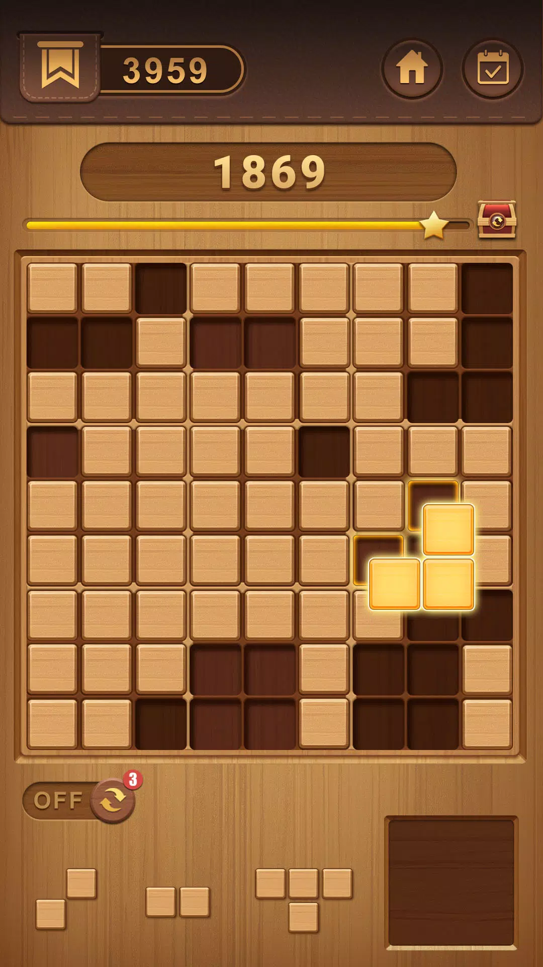 Block Sudoku Woody Puzzle Game ảnh chụp màn hình 2