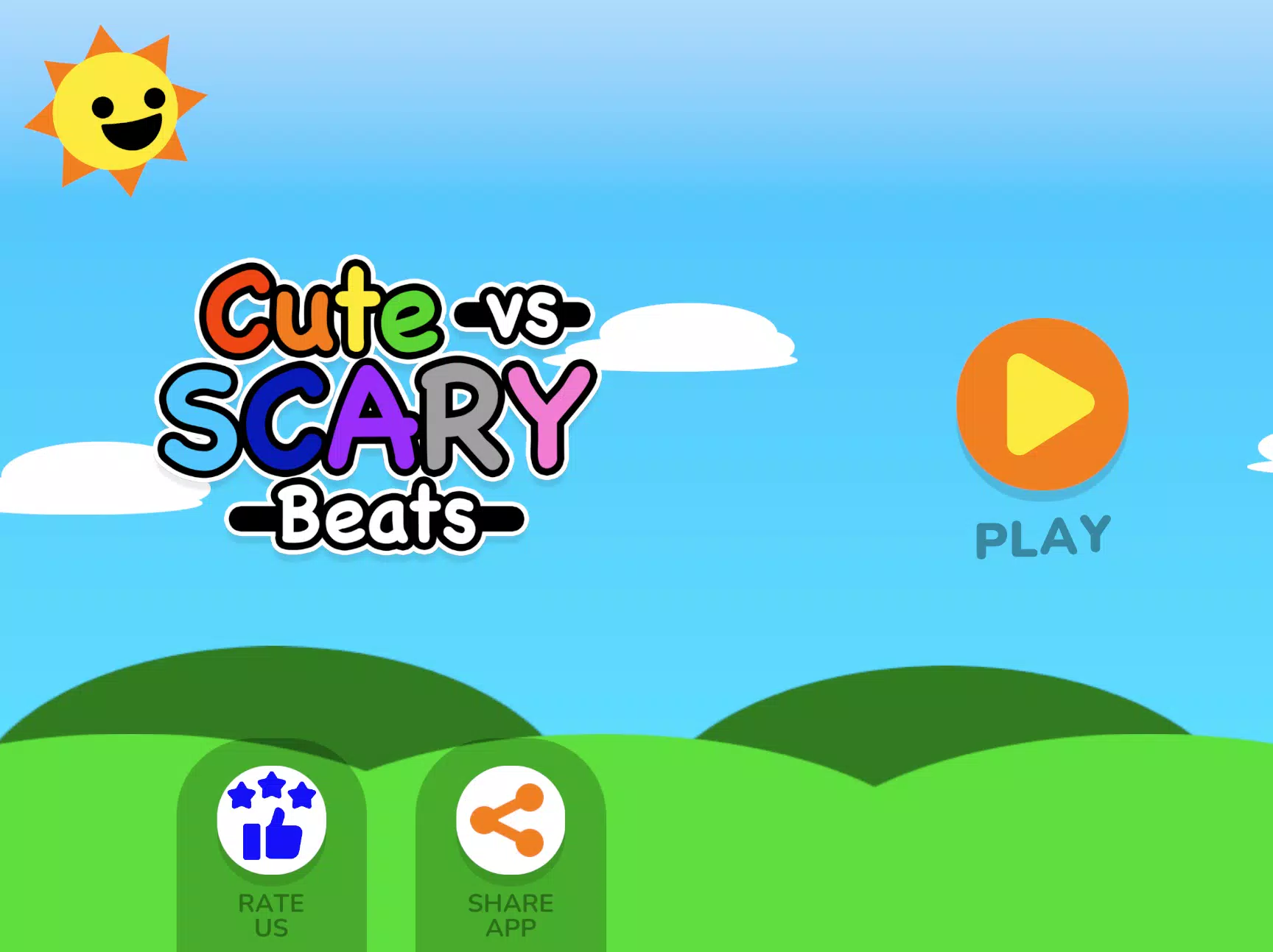 Cute vs Scary Beats ภาพหน้าจอ 1