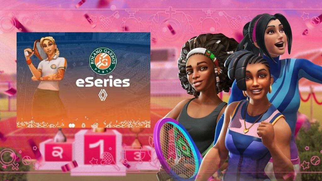 Roland-Garros Eseries 2025 có định dạng đội Esports mới trong cuộc đụng độ tennis