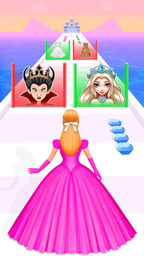 Schermata Princess Race: Wedding Games 1