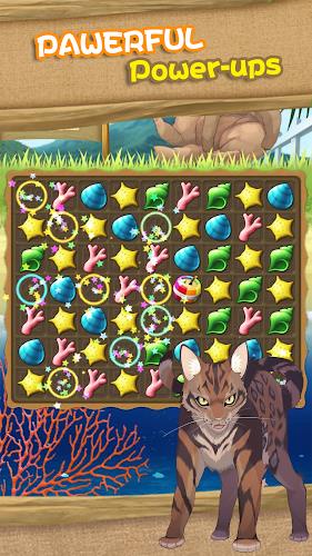 Cat Island Diary~Happy Match 3 экрана 3