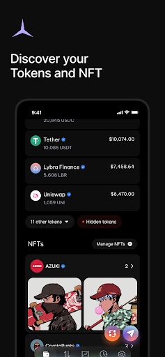 Holdstation Crypto Wallet экрана 3