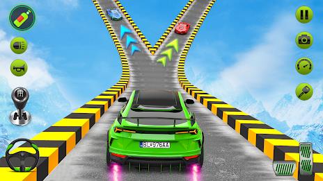 Impossible Mega Ramp Car Stunt スクリーンショット 3