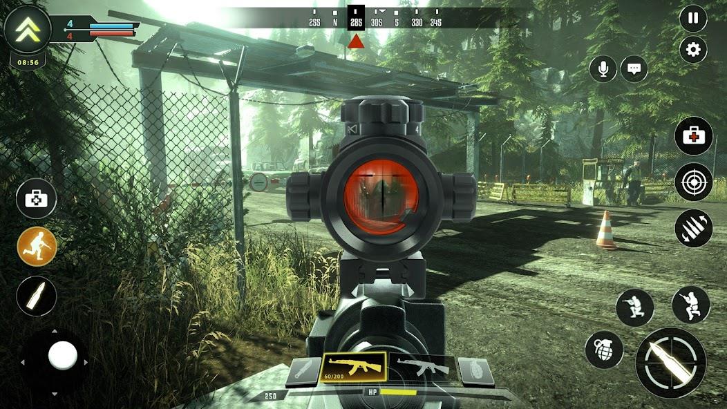 Sniper Game: Shooting Gun Game Mod screenshot 3