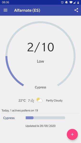 Alert Pollen স্ক্রিনশট 0