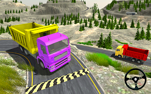 Dumper Truck Transport Driving screenshot 1