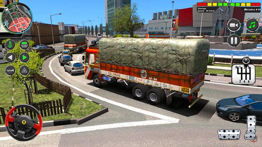 Indian Heavy Truck Delivery 3D capture d’écran 3