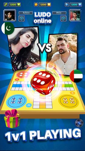 Ludo Online Dice Board Game屏幕截圖3