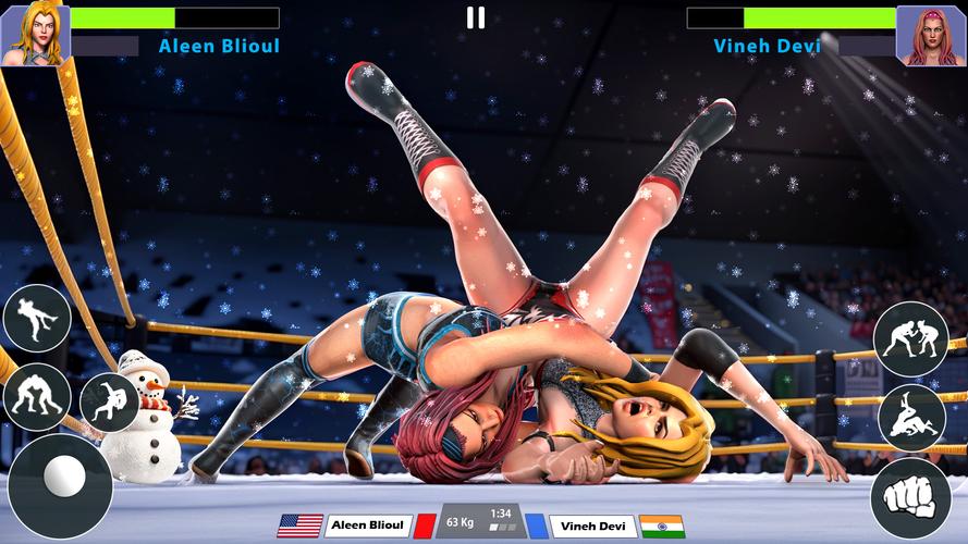 Screenshot Bad Girls Wrestling Game 0