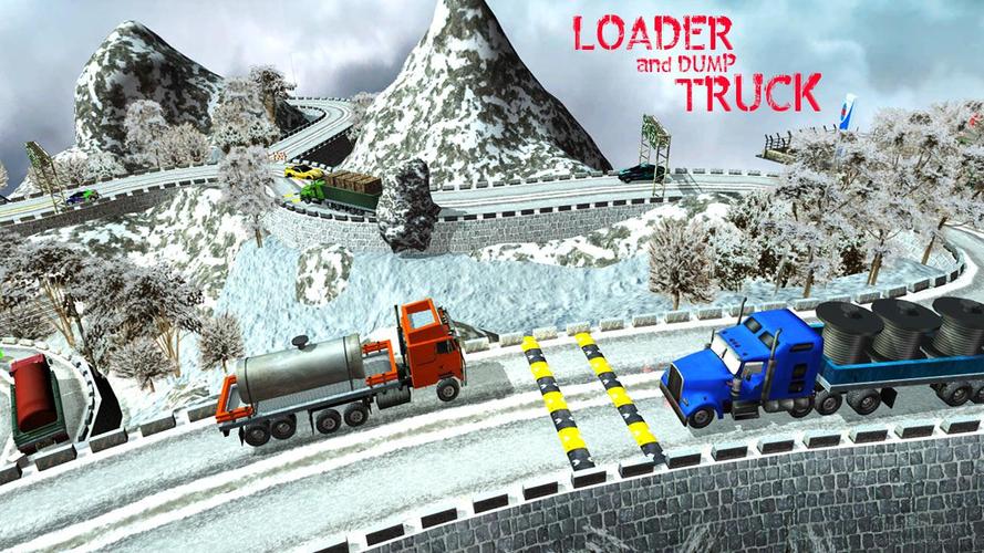 Truck Driving Uphill Simulatorスクリーンショット1