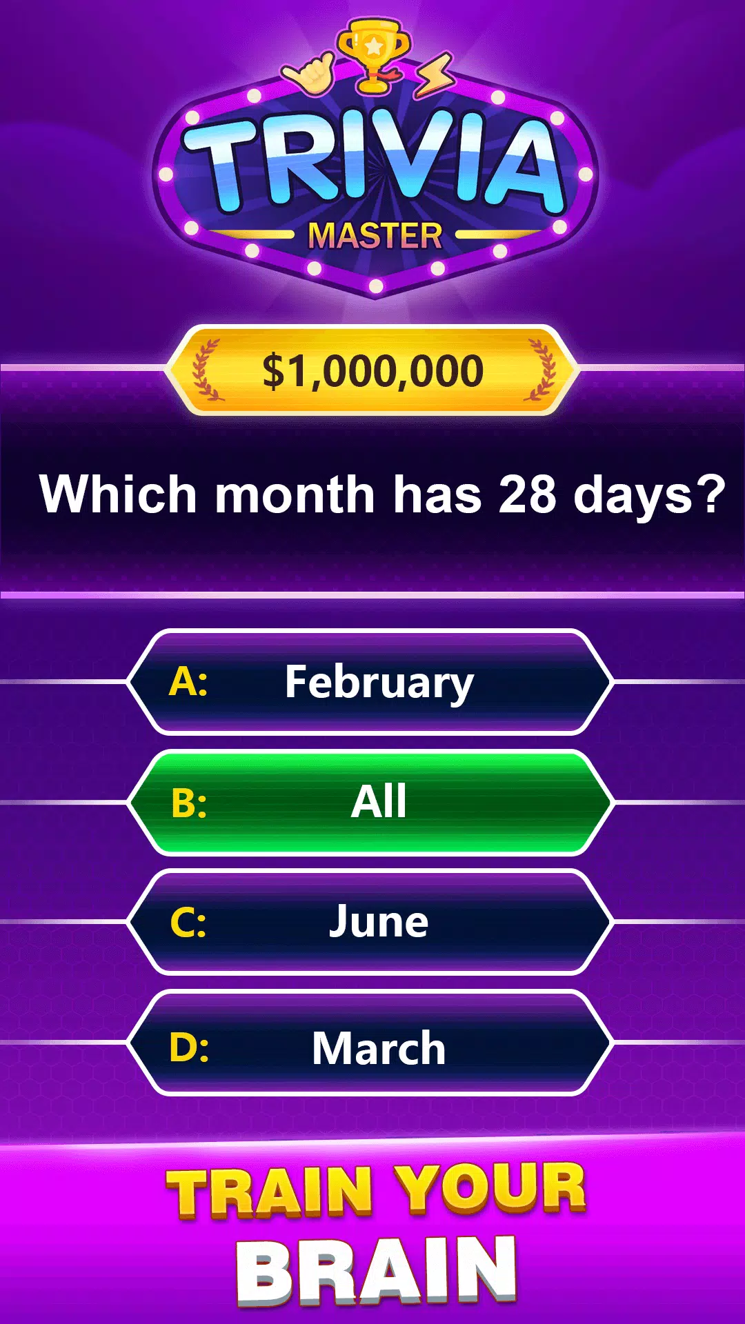 Trivia Master screenshot 0