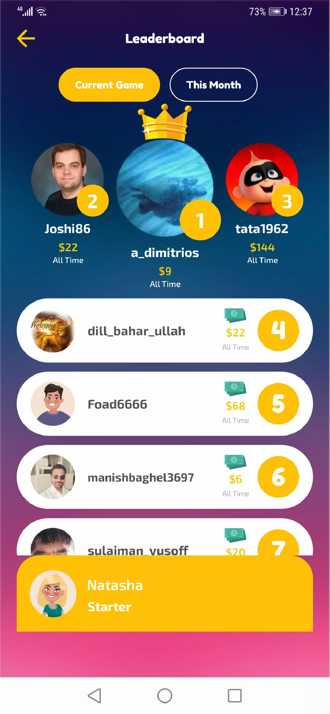 ภาพหน้าจอ Play and Win 2