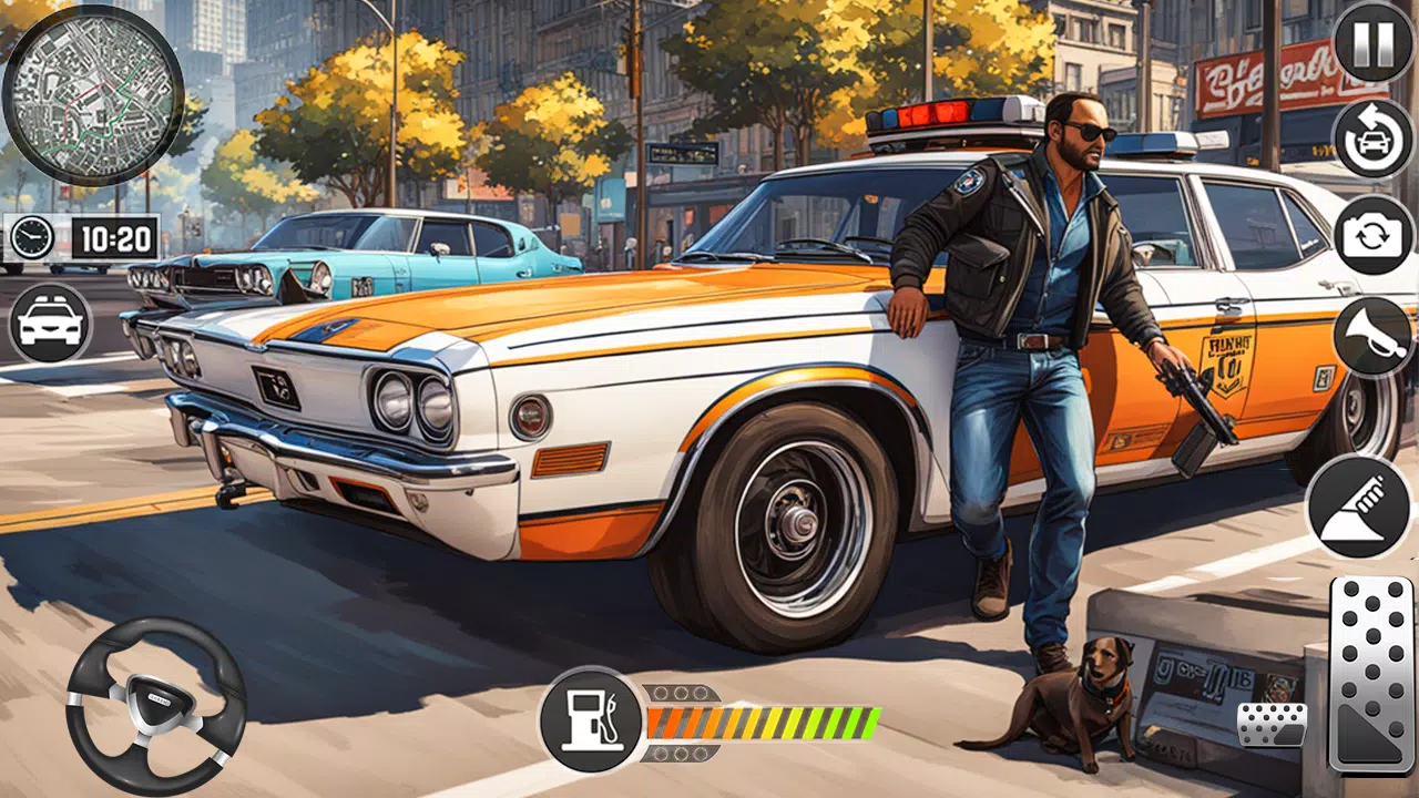Luxury Police Car Parking Game স্ক্রিনশট 0