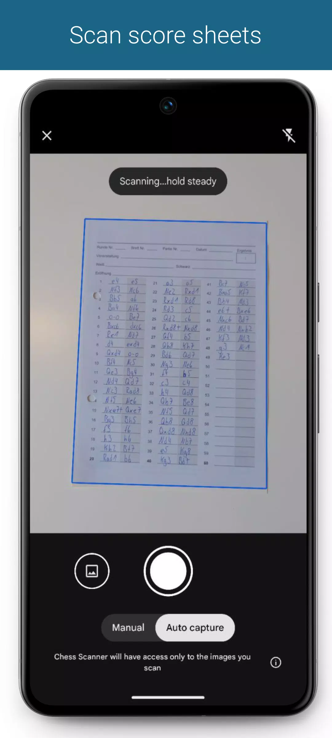 Chess Scanner Screenshot 0