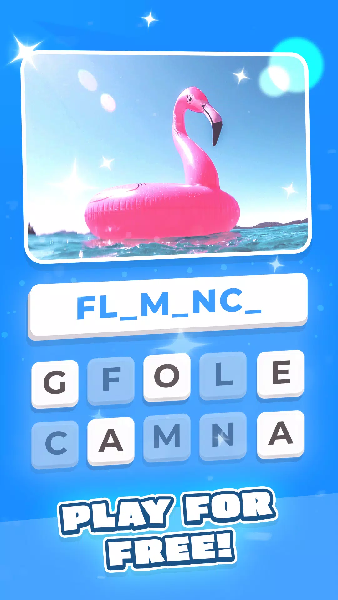 ภาพหน้าจอ Guess the Word. Word Games 1