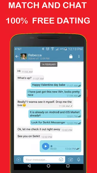 ChattUSA-100% Free Dating App OLD VERSION Screenshot 0