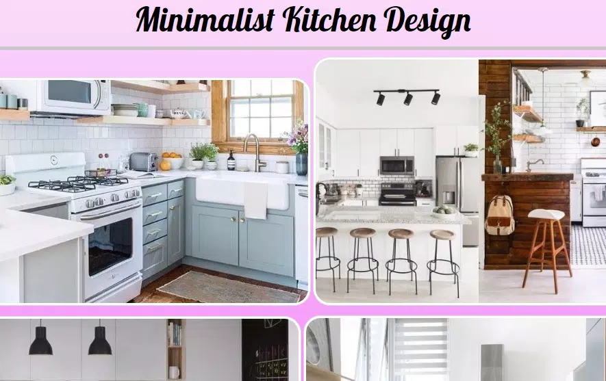 Minimalist Kitchen Design capture d’écran 3