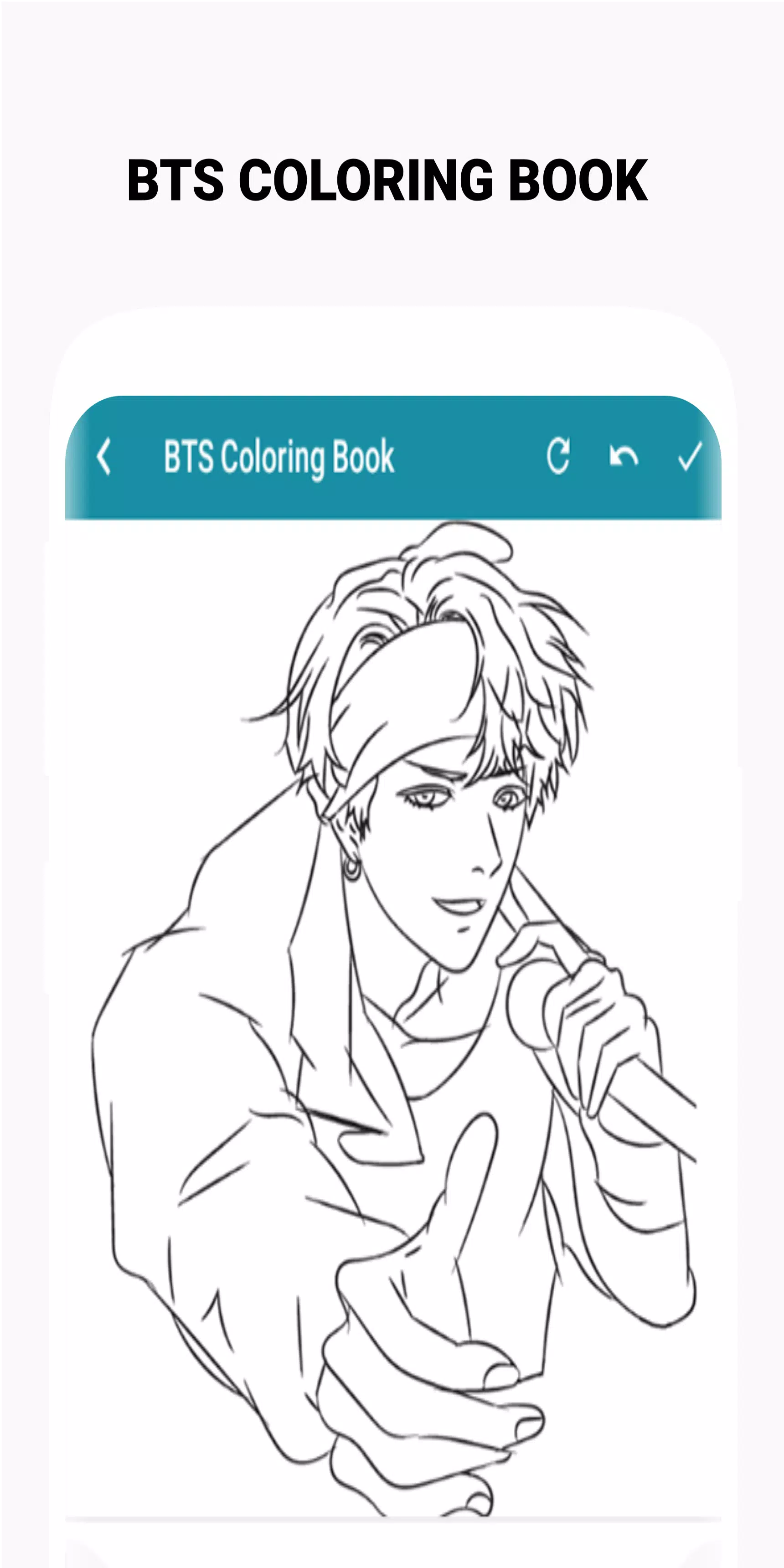 BTS Coloring Book Tangkapan skrin 3