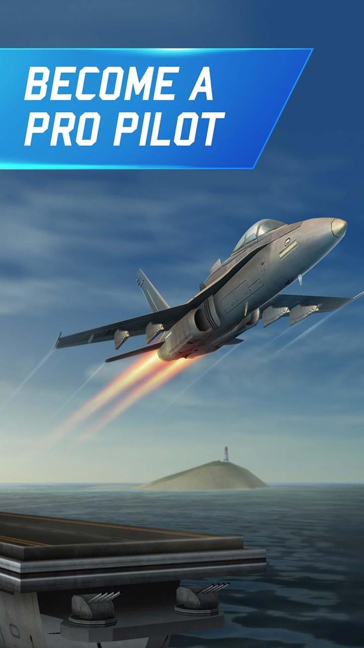 Flight Pilot:Simulator 3D Mod ကိုဖန်သားပြင်3