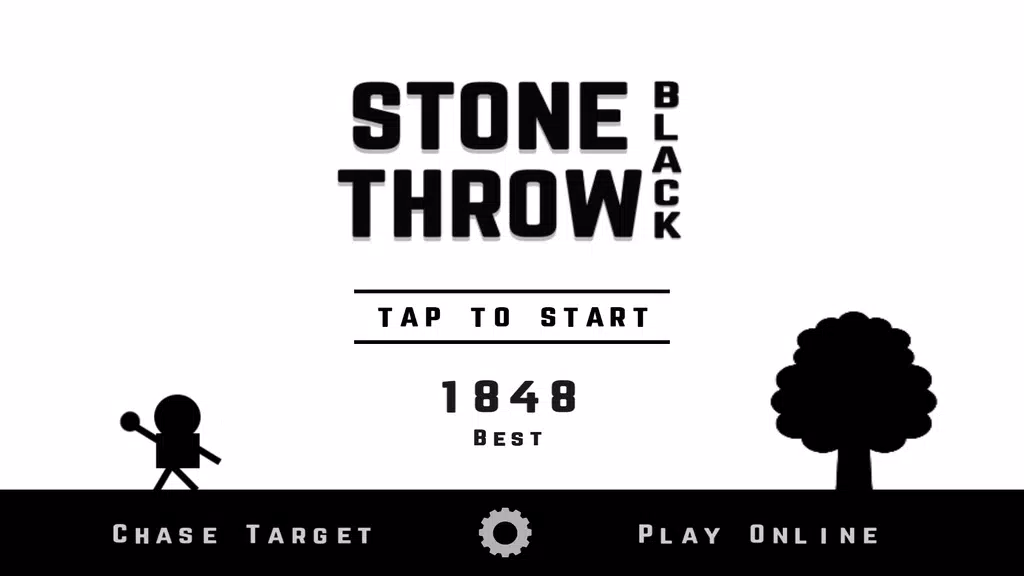 Stone Throw Black экрана 0