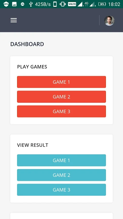 SampleGameApp Screenshot 2