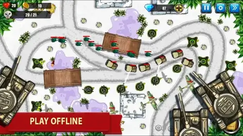 Tower Defense: Toy War capture d’écran 3