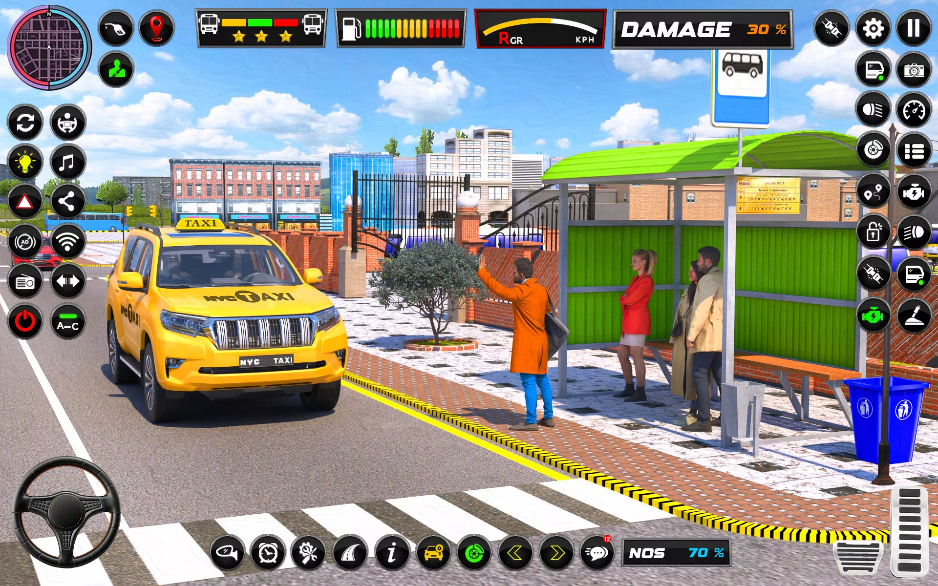 Taxi Simulator USA: City Drive应用截图第1张