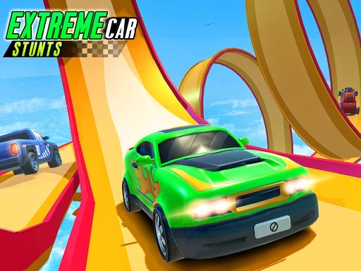 Hot Cars Fever-Car Stunt Races Скриншот 2