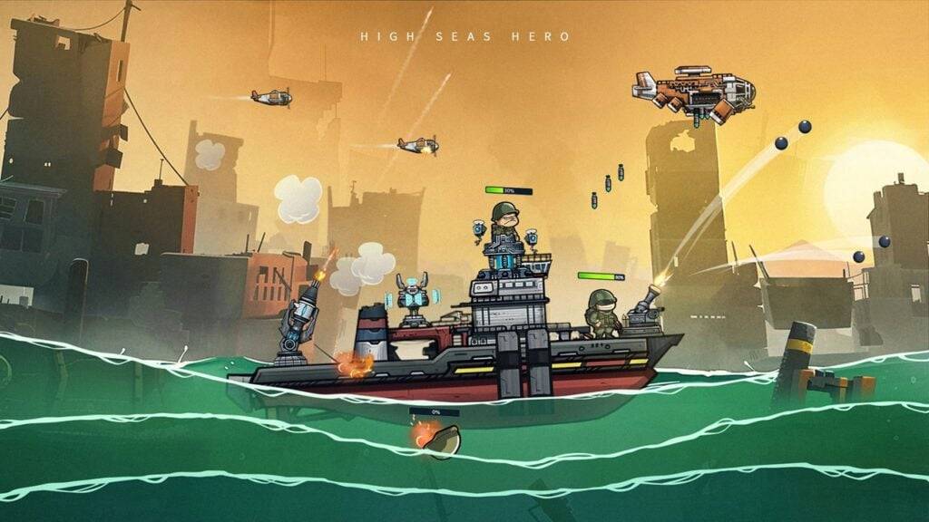 Sống sót qua biển tận thế ở High Sea Hero, hiện đang ở trên Android