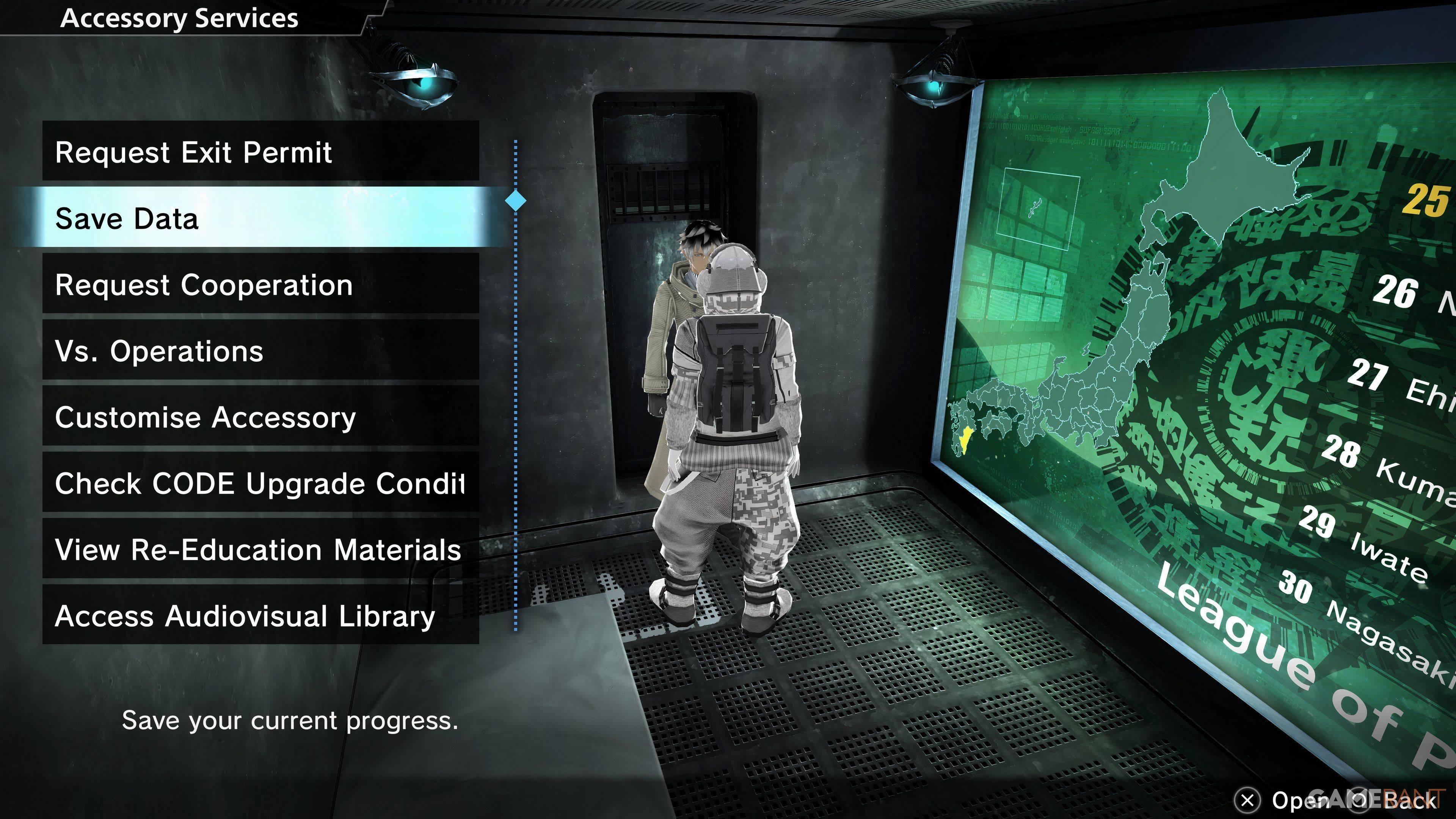 Freedom Wars Remastered saving system explained