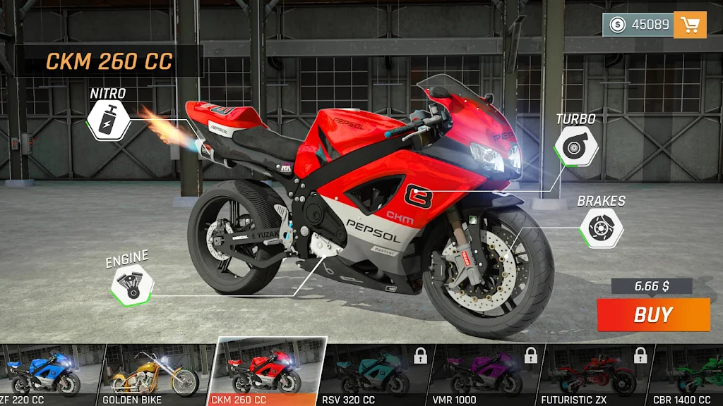 Schermata Highway Bike Riding Simulator 1