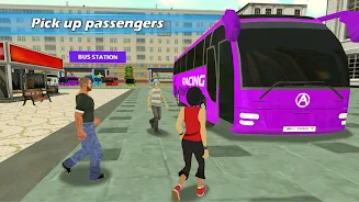 Euro Bus Simulator Games 2022 captura de pantalla 3