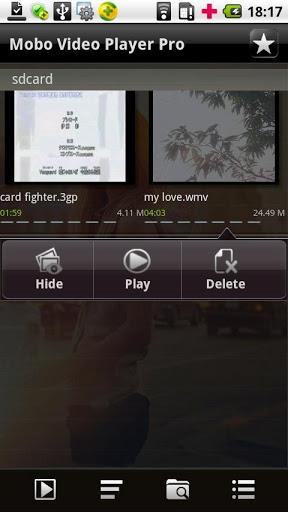 Mobo Video Player Pro captura de pantalla 0