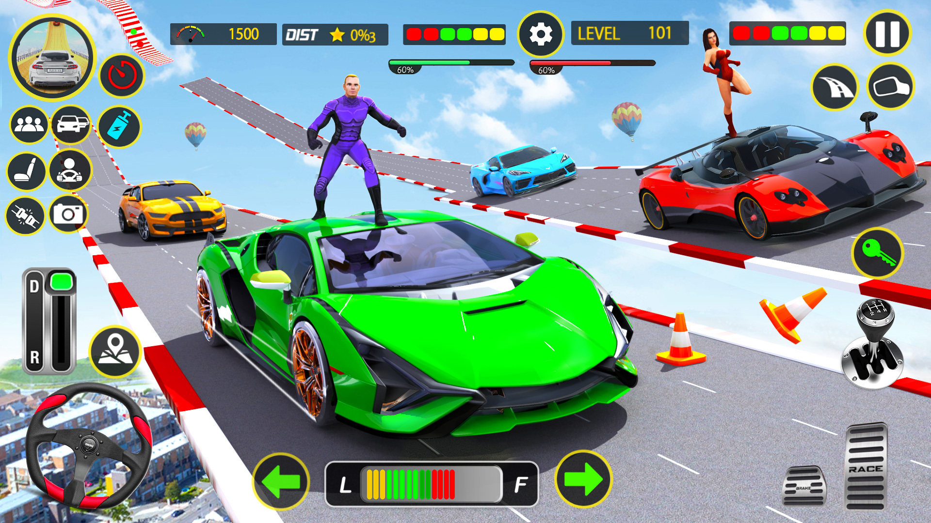 Screenshot Ramp Car Stunts GT Car Game 1