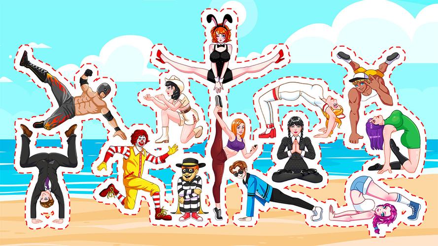 Pose to Hide: Tricky Puzzle屏幕截圖0