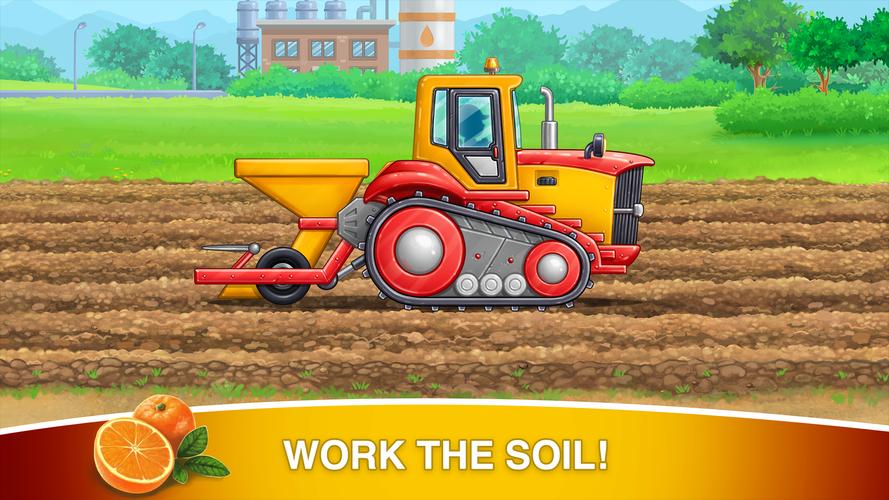 Farm kids games my Farming car スクリーンショット 1