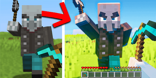 Animation mod Minecraft addon Schermafbeelding 0