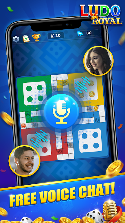 Ludo Royal - Happy Voice Chat ảnh chụp màn hình 0