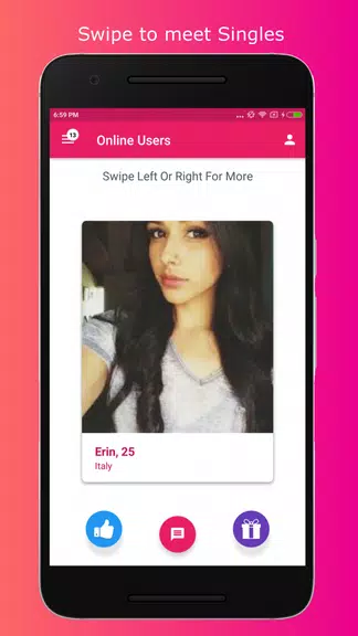 Stranger Chat And Date - Online Random Chat Rooms zrzut ekranu 1
