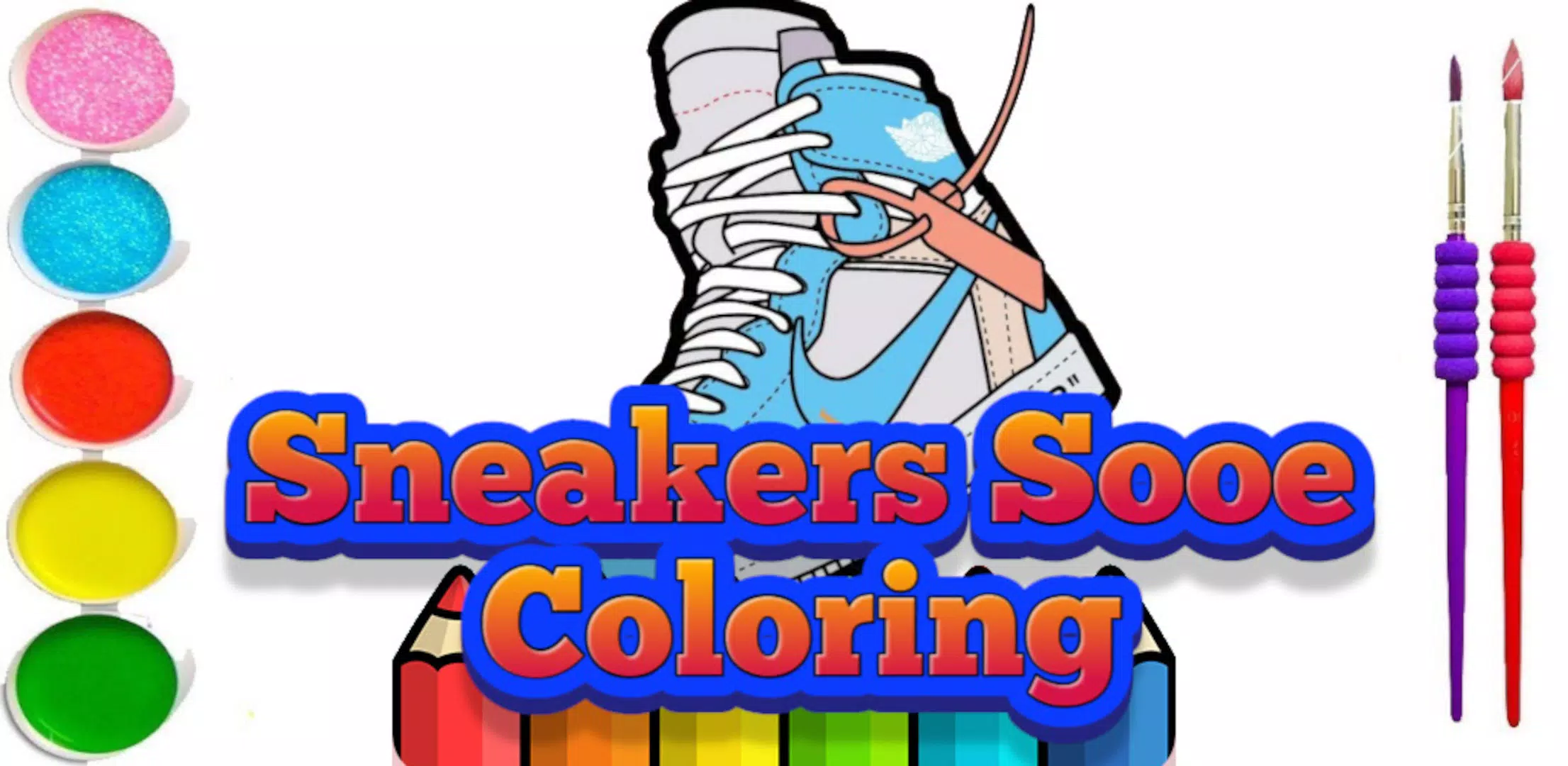 Coloring Sneaker Craft屏幕截圖0