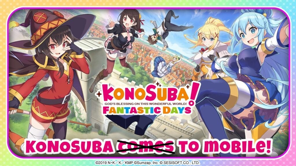 KonoSuba: Fantastic Days zamyka się z potencjalną wersją offline